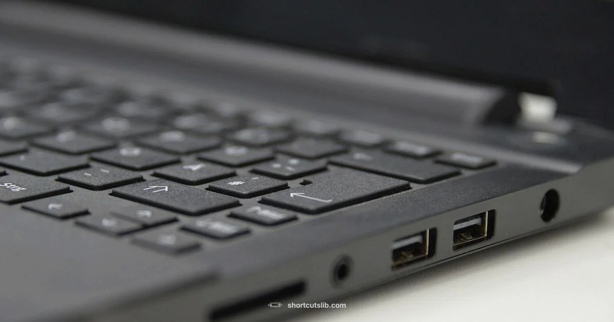 F4 on Laptop - Shortcuts Lib