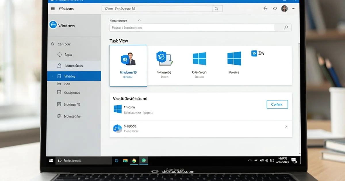 Multiple Desktops in Windows 10 Multiple Desktops in Windows 10 - Shortcuts Lib
