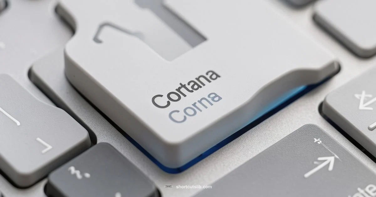 Remove Ctrl+Fn Cortana - Shortcuts Lib