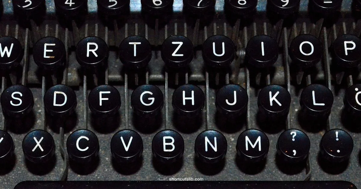 Keyboard Shortcuts History - Shortcuts Lib