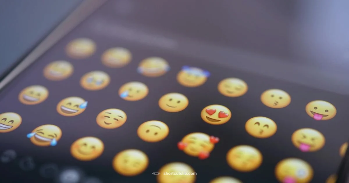 Emoji Shortcuts in Outlook - Shortcuts Lib