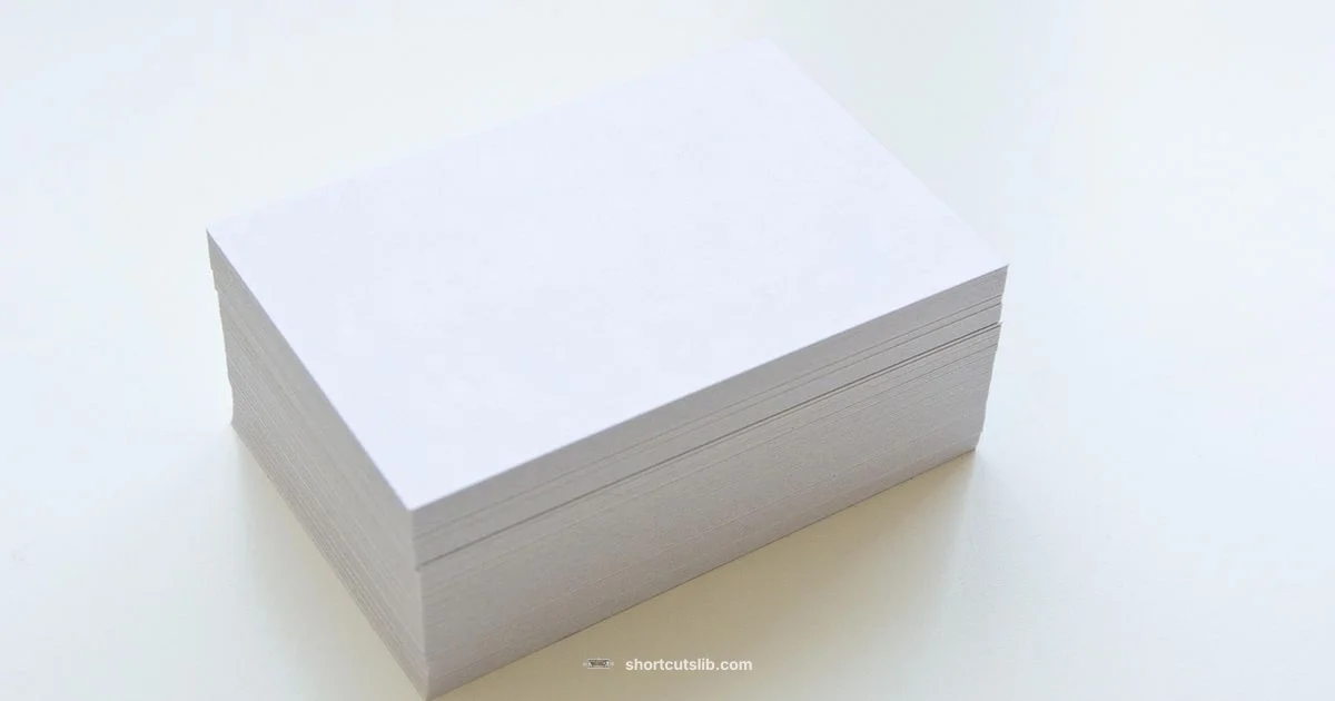 Blank Presentation Shortcut - Shortcuts Lib