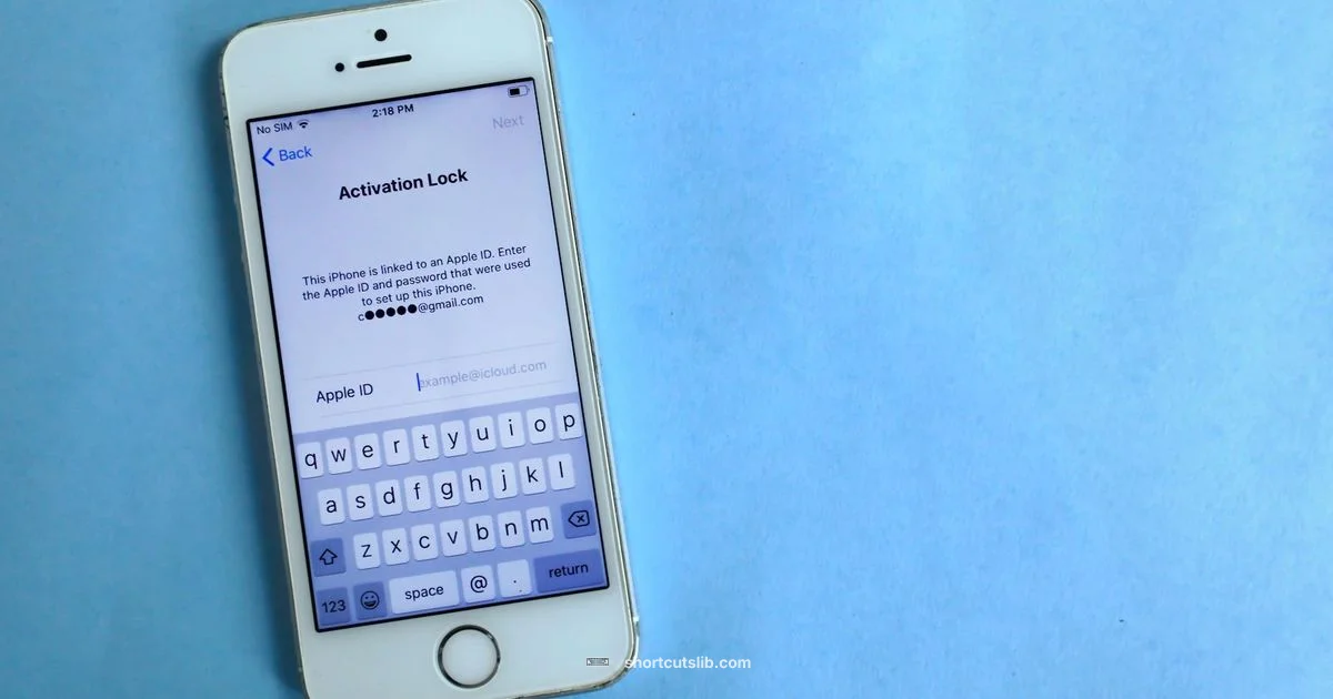 Lock Screen Shortcuts - Shortcuts Lib