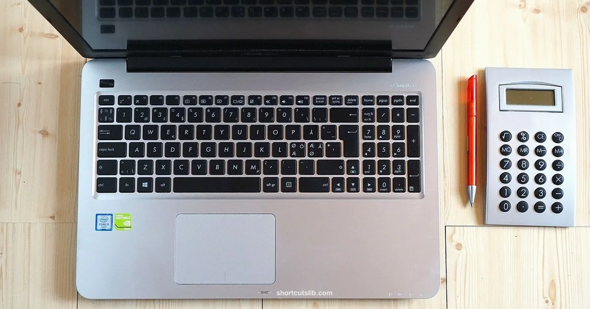 Calculator Keyboard Shortcuts - Shortcuts Lib