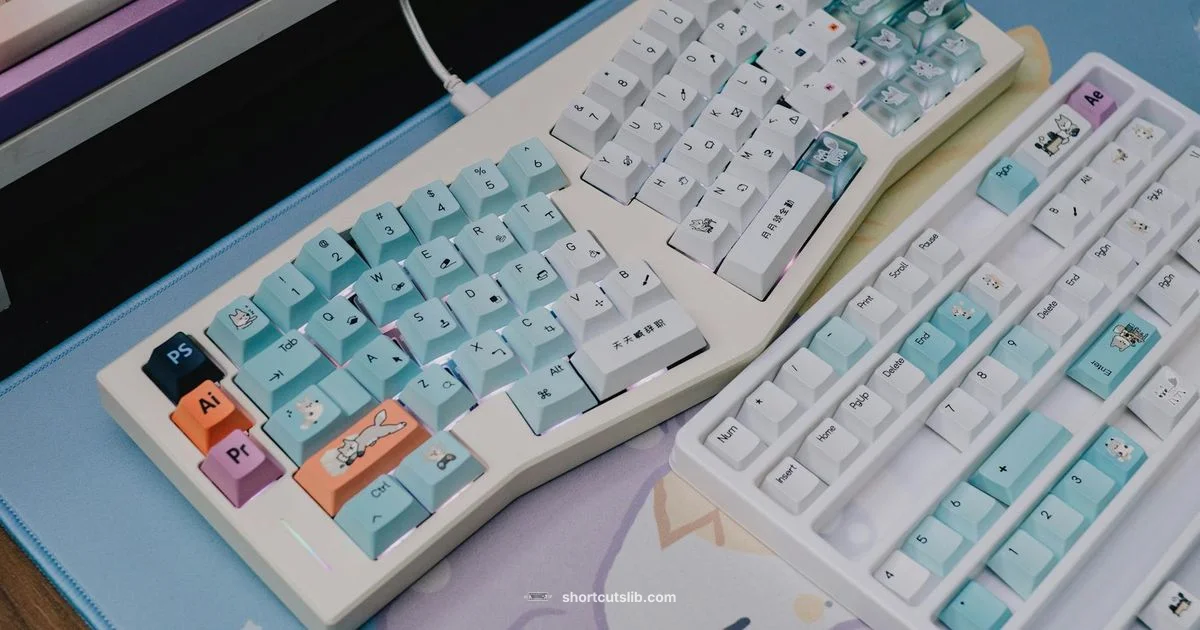 Custom Keyboard Guide - Shortcuts Lib