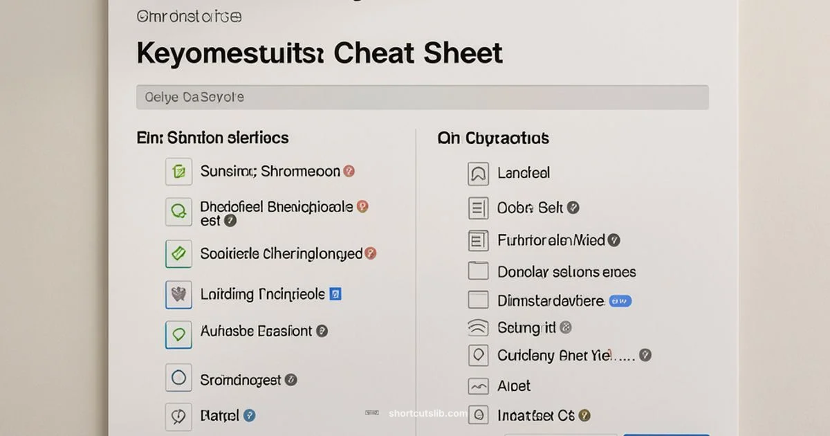 Chromebook Shortcuts - Shortcuts Lib