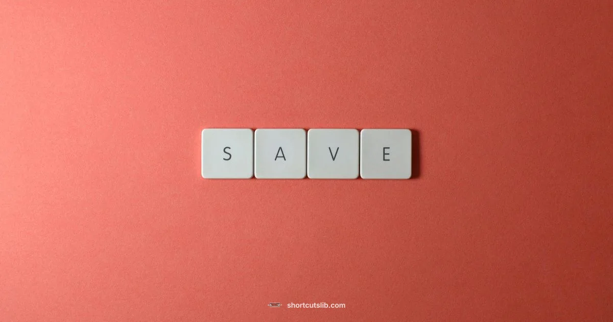 Save Shortcuts Save Shortcuts - Shortcuts Lib