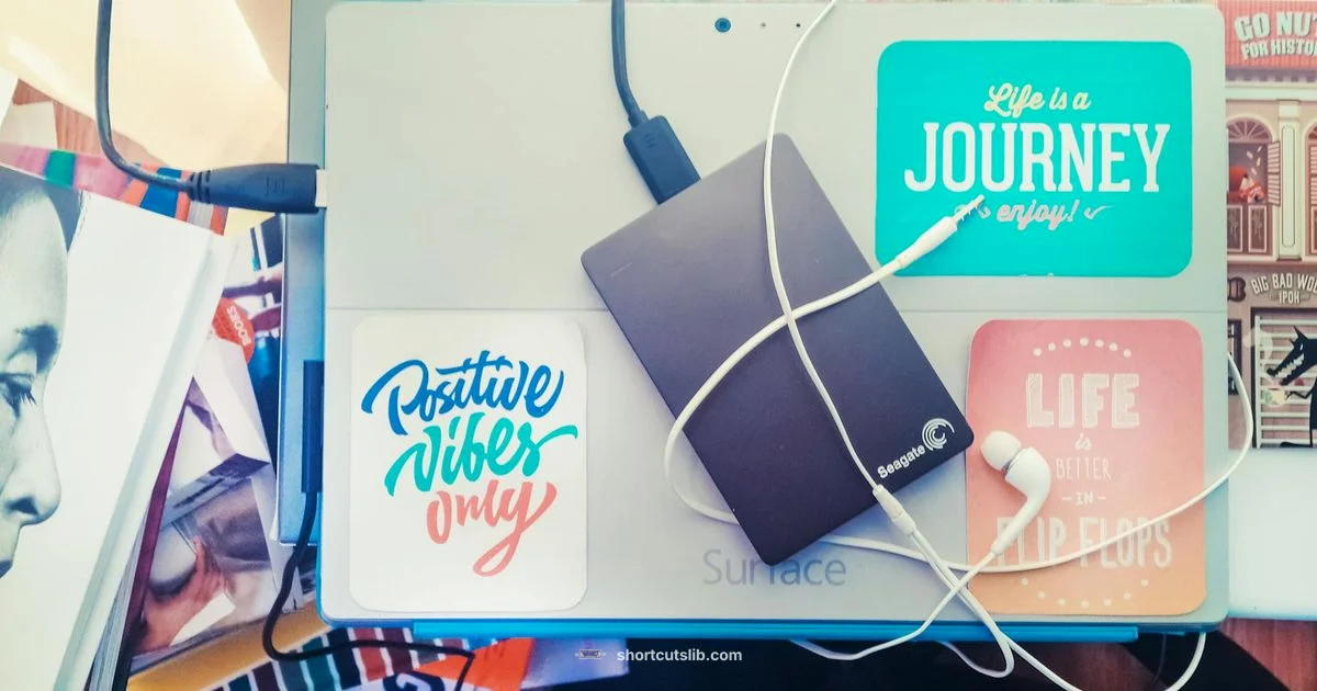 Shortcut Sticker Overview - Shortcuts Lib