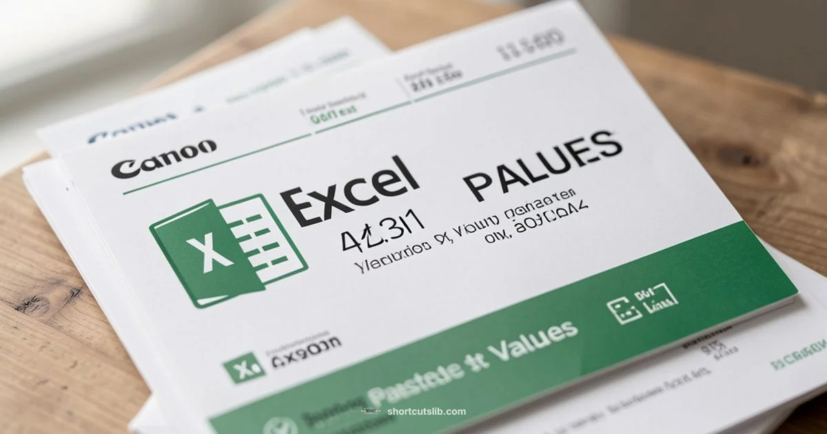 Paste Values Quick Paste Values Quick - Shortcuts Lib