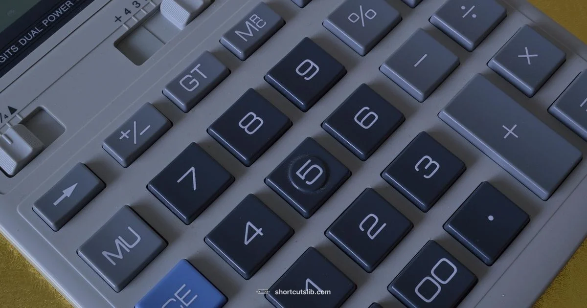Calculator Shortcuts Calculator Shortcuts - Shortcuts Lib