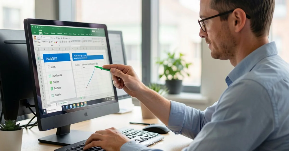 AutoSum Quick Totals AutoSum Quick Totals - Shortcuts Lib