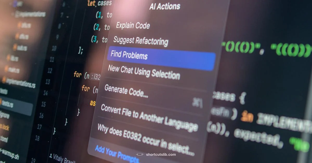 Shortcut Help Demo - Shortcuts Lib