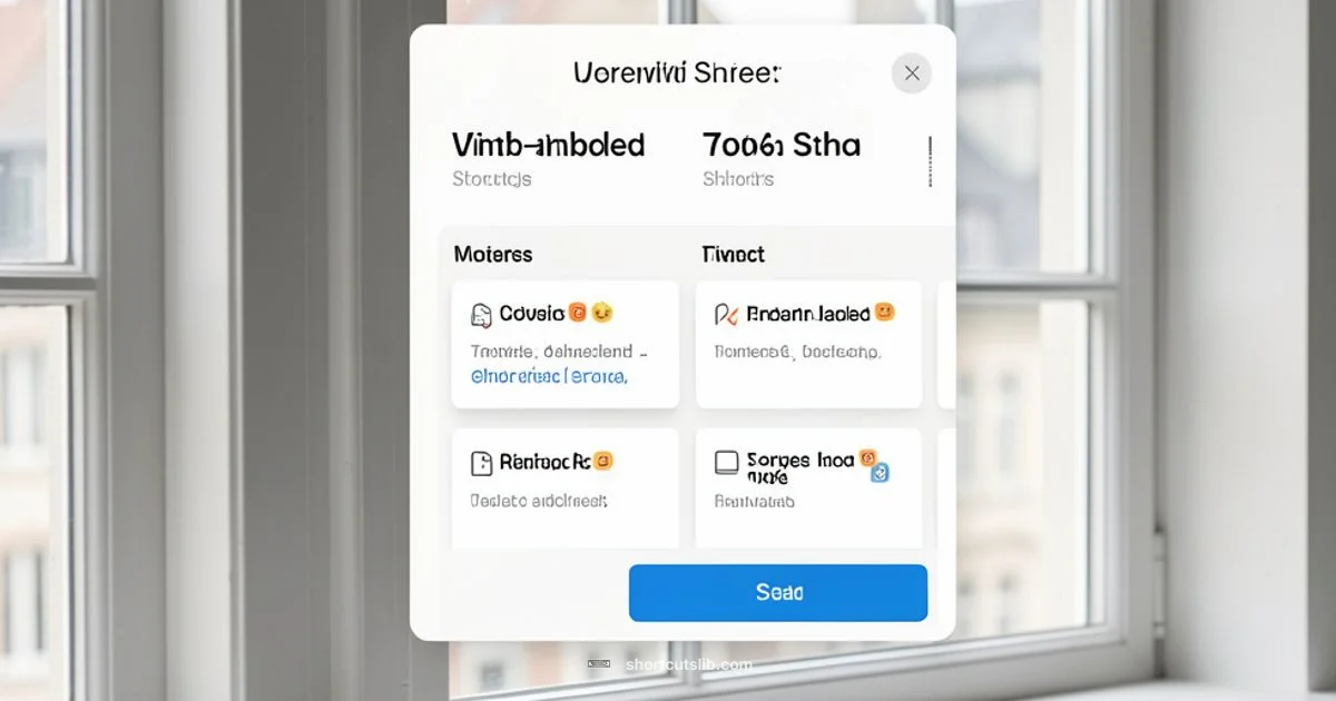 Quick Screenshots - Shortcuts Lib