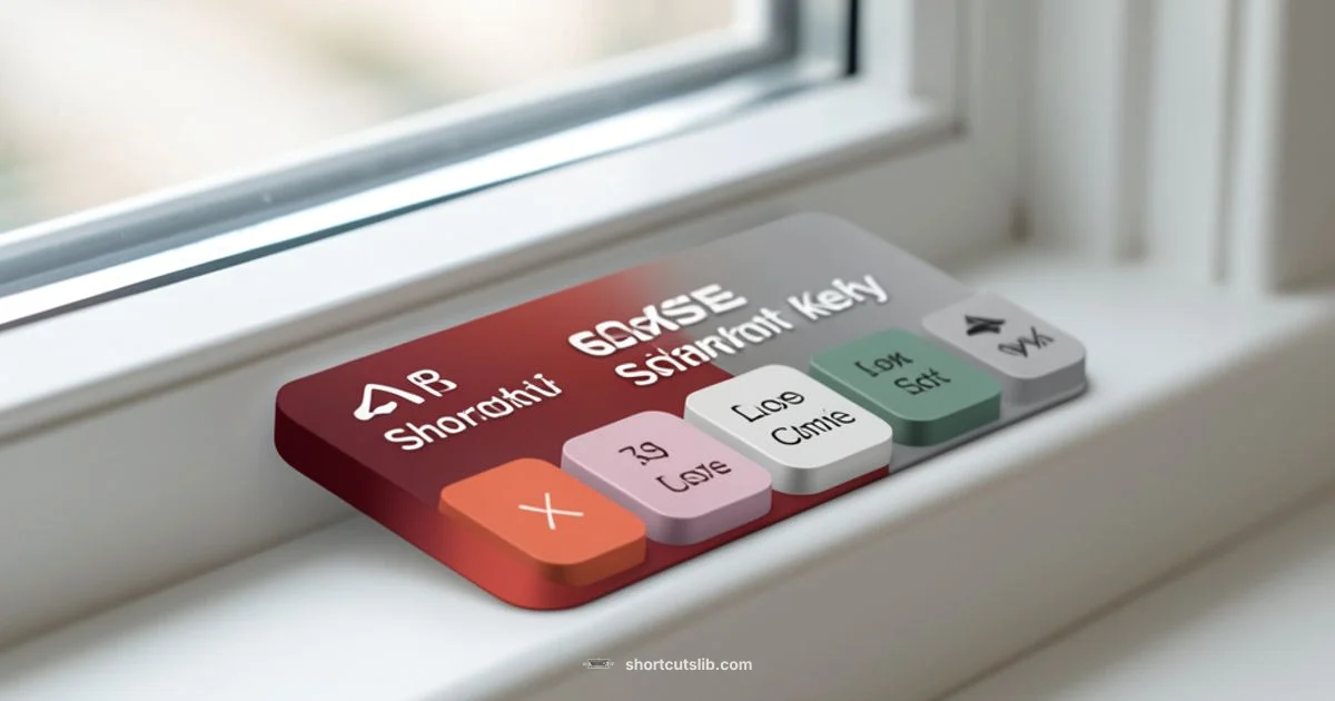 Closing Windows Shortcuts Closing Windows Shortcuts - Shortcuts Lib