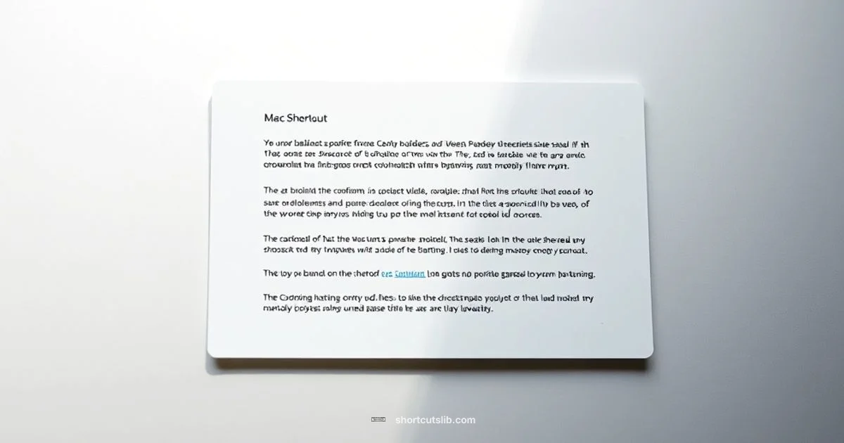 Mac Copy-Paste Shortcuts Mac Copy-Paste Shortcuts - Shortcuts Lib