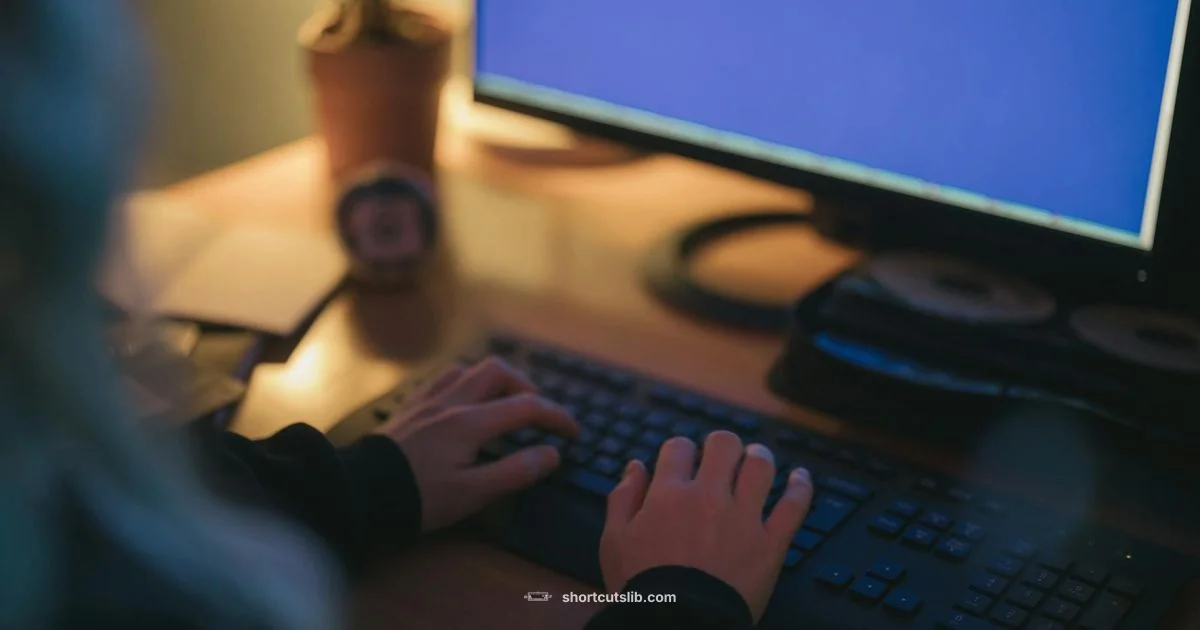 Cut Shortcut Key - Shortcuts Lib