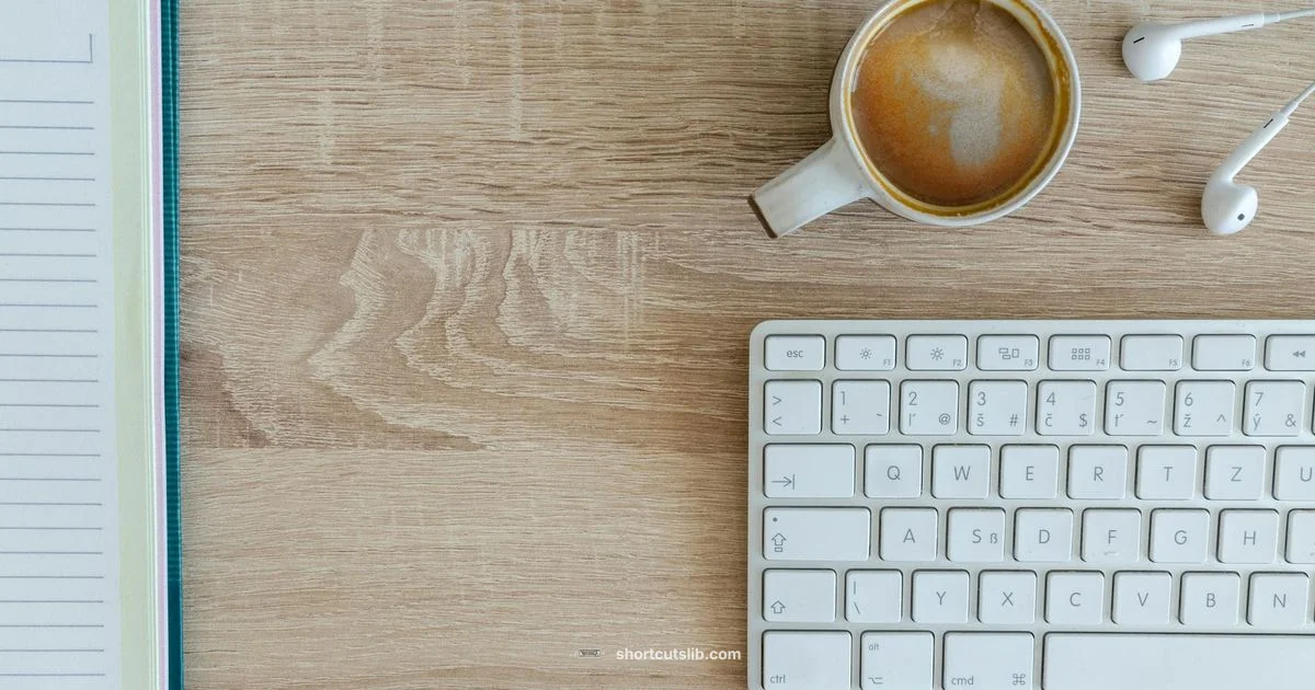 Common Shortcut Keys - Shortcuts Lib
