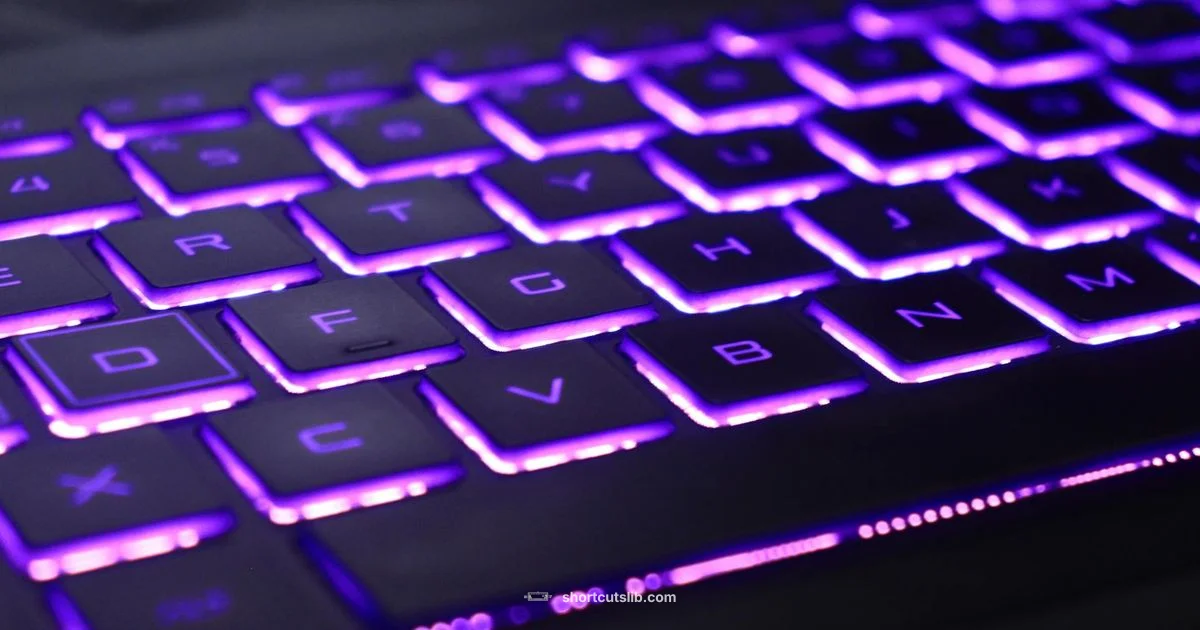 HP Keyboard Backlight Guide - Shortcuts Lib