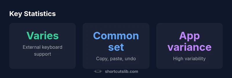 Key statistics about iPhone keyboard shortcuts
